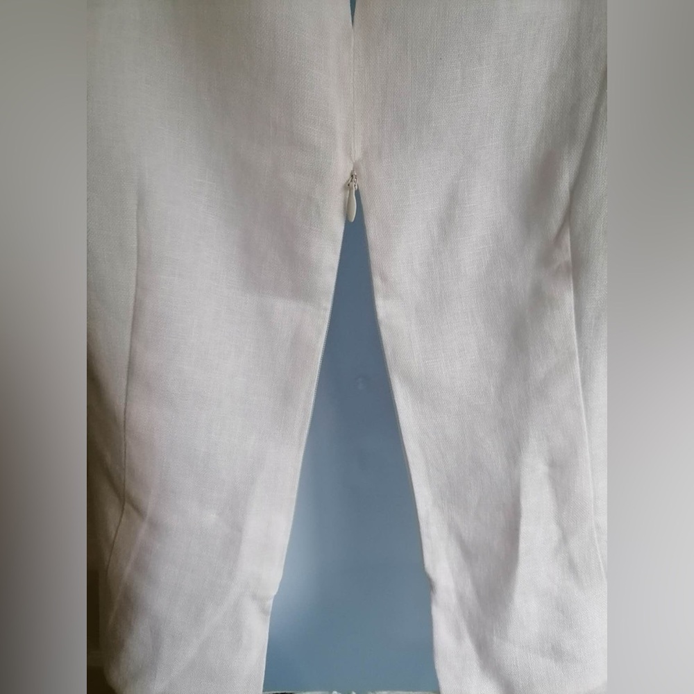 NEW Reformation Moya Linen Two Pieces - White Size 4 - Picture 9 of 13